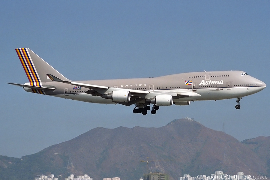 Asiana Airlines Boeing 747-48E (HL7416) | Photo 161555