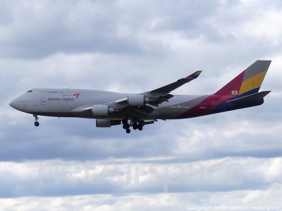 Asiana Cargo Boeing 747-48EM(BDSF) (HL7417) | Photo 393165