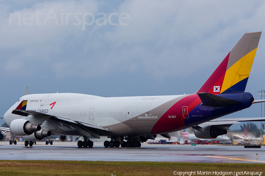 Asiana Cargo Boeing 747-48EM(BDSF) (HL7417) | Photo 96783