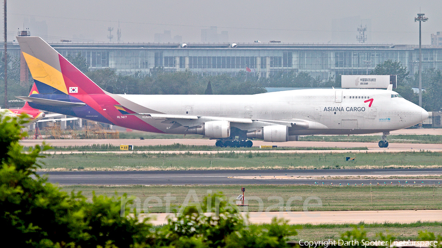 Asiana Cargo Boeing 747-48EM(BDSF) (HL7417) | Photo 269914