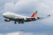 Asiana Airlines Boeing 747-48E (HL7418) at  Frankfurt am Main, Germany