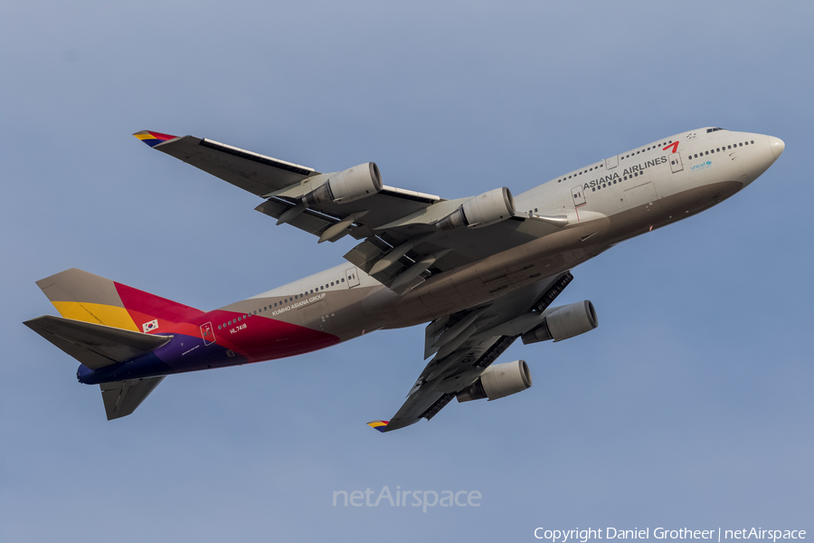 Asiana Airlines Boeing 747-48E (HL7418) | Photo 87948