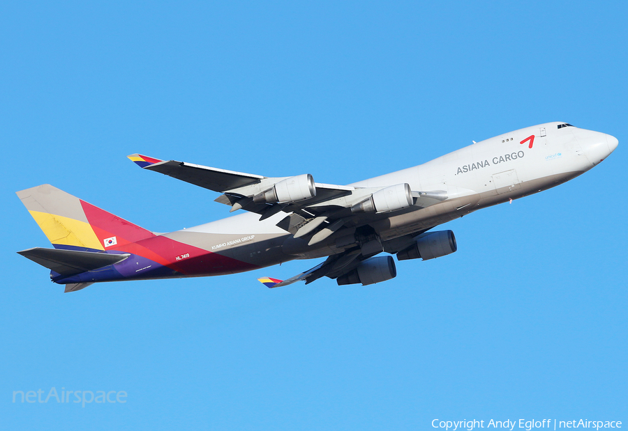 Asiana Cargo Boeing 747-48EF (HL7419) | Photo 195931