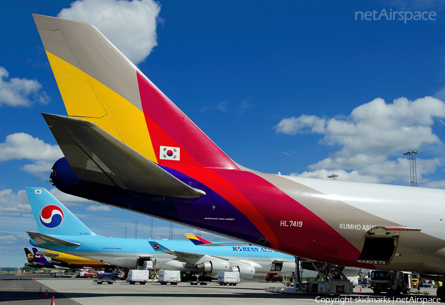 Asiana Cargo Boeing 747-48EF (HL7419) | Photo 21694