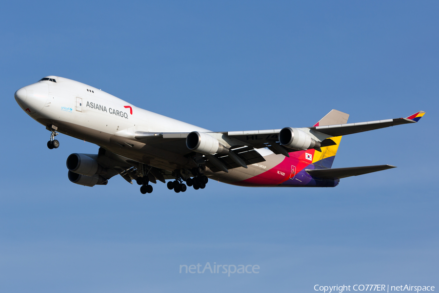 Asiana Cargo Boeing 747-48EF (HL7420) | Photo 29996