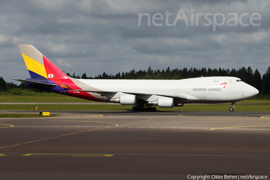 Asiana Cargo Boeing 747-48EF (HL7420) | Photo 95311