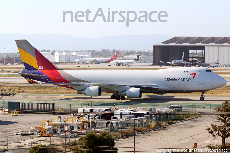 Asiana Cargo Boeing 747-48EF (HL7420) | Photo 85697