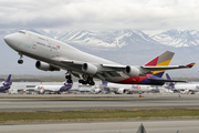Asiana Airlines Boeing 747-48E(M) (HL7421) at  Anchorage - Ted Stevens International, United States
