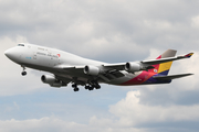 Asiana Airlines Boeing 747-48E(M) (HL7421) at  Brussels - International, Belgium