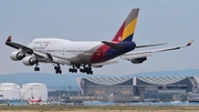 Asiana Airlines Boeing 747-48E(M) (HL7421) at  Frankfurt am Main, Germany