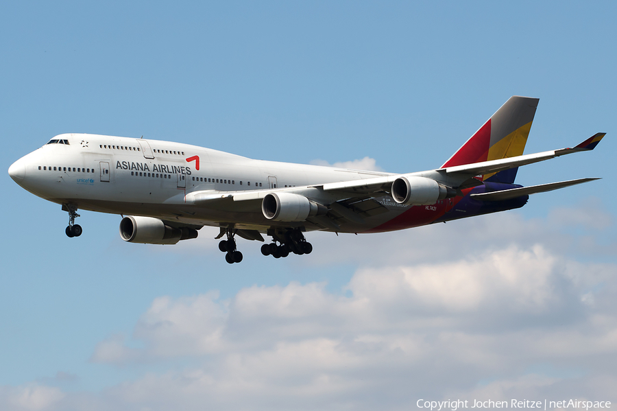 Asiana Airlines Boeing 747-48E(M) (HL7421) | Photo 27080
