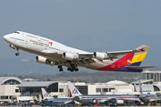 Asiana Airlines Boeing 747-48E(M) (HL7421) at  Los Angeles - International, United States