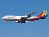 Asiana Airlines Boeing 747-48E(M) (HL7421) at  Los Angeles - International, United States