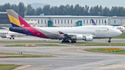 Asiana Airlines Boeing 747-48E(M) (HL7421) at  Singapore - Changi, Singapore