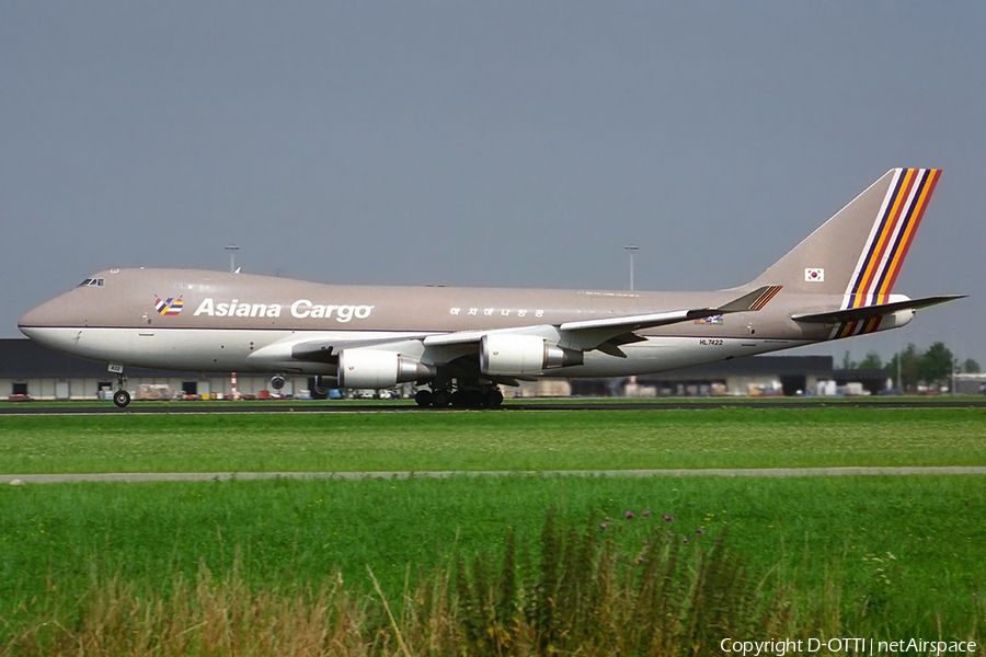 Asiana Cargo Boeing 747-48EF (HL7422) | Photo 247108