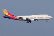 Asiana Airlines Boeing 747-48E(M) (HL7423) at  Hong Kong - Chek Lap Kok International, Hong Kong