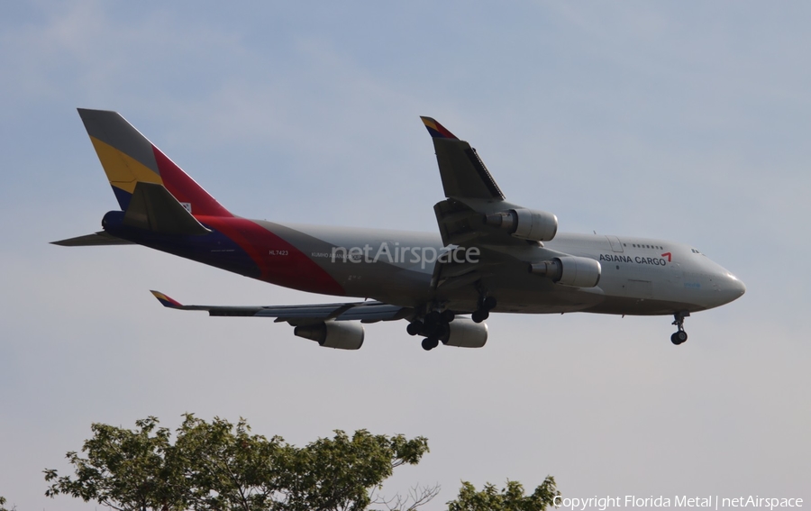 Asiana Airlines Boeing 747-48E(M) (HL7423) | Photo 647724