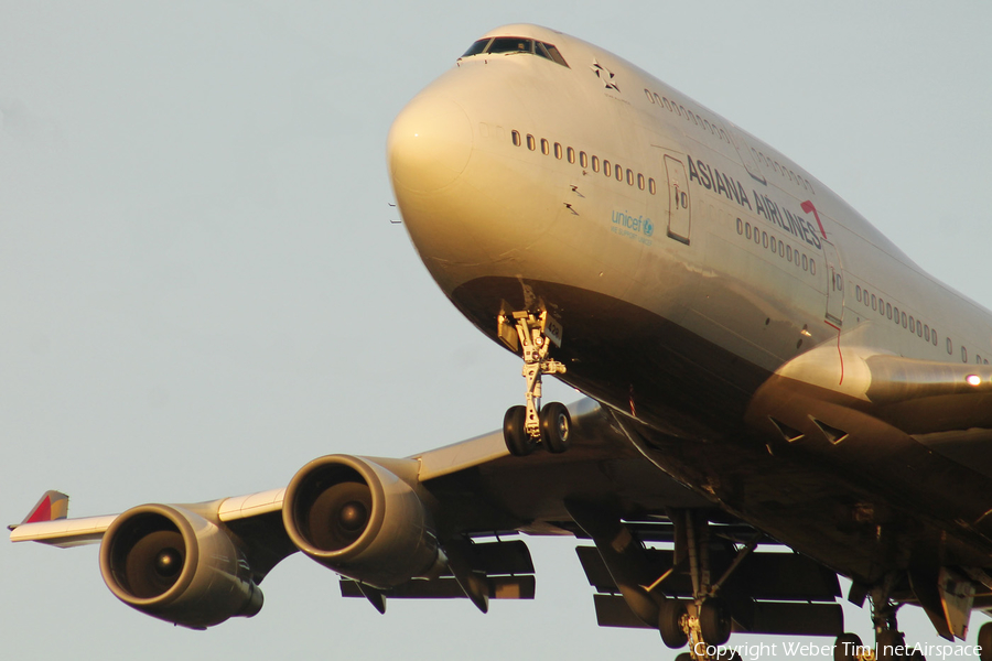 Asiana Airlines Boeing 747-48E (HL7428) | Photo 100748