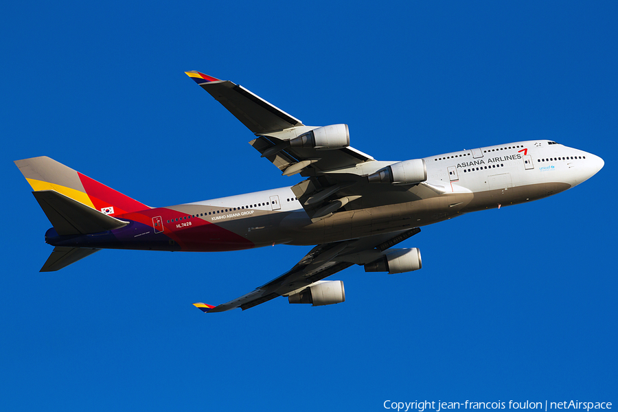 Asiana Airlines Boeing 747-48E (HL7428) | Photo 127851