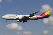 Asiana Airlines Boeing 747-48E (HL7428) at  Los Angeles - International, United States