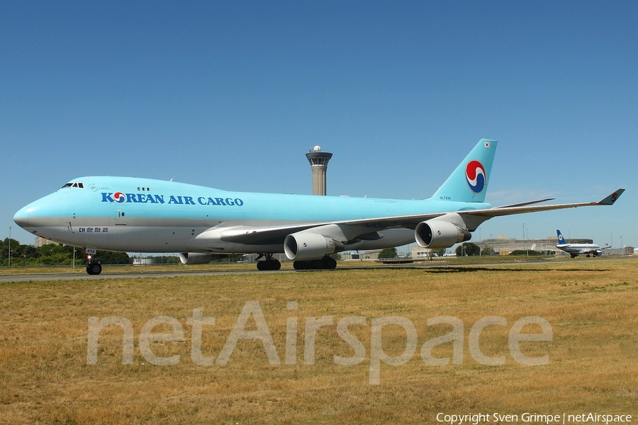 Korean Air Cargo Boeing 747-4B5F (HL7434) | Photo 11544