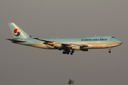 Korean Air Cargo Boeing 747-4B5(ERF) (HL7438) at  Vienna - Schwechat, Austria