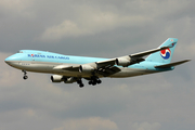 Korean Air Cargo Boeing 747-4B5F (HL7448) at  Frankfurt am Main, Germany