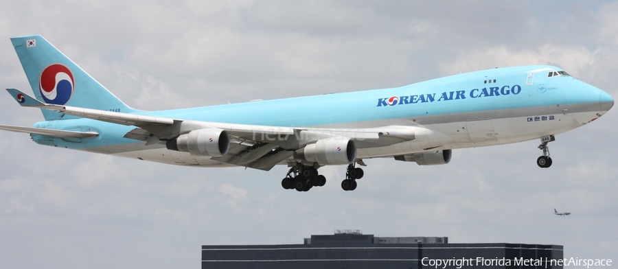 Korean Air Cargo Boeing 747-4B5F (HL7448) | Photo 305925
