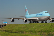 Korean Air Cargo Boeing 747-4B5F (HL7449) at  Amsterdam - Schiphol, Netherlands