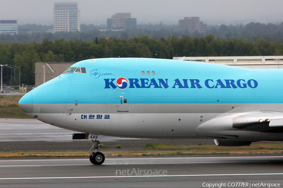 Korean Air Cargo Boeing 747-4B5F (HL7449) | Photo 31611