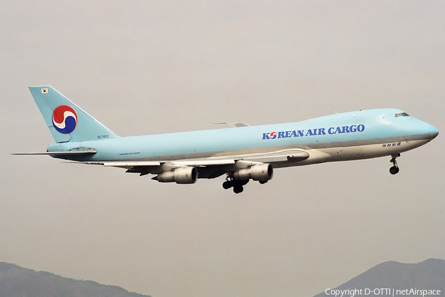 Korean Air Cargo Boeing 747-2B5F (HL7452) | Photo 164559