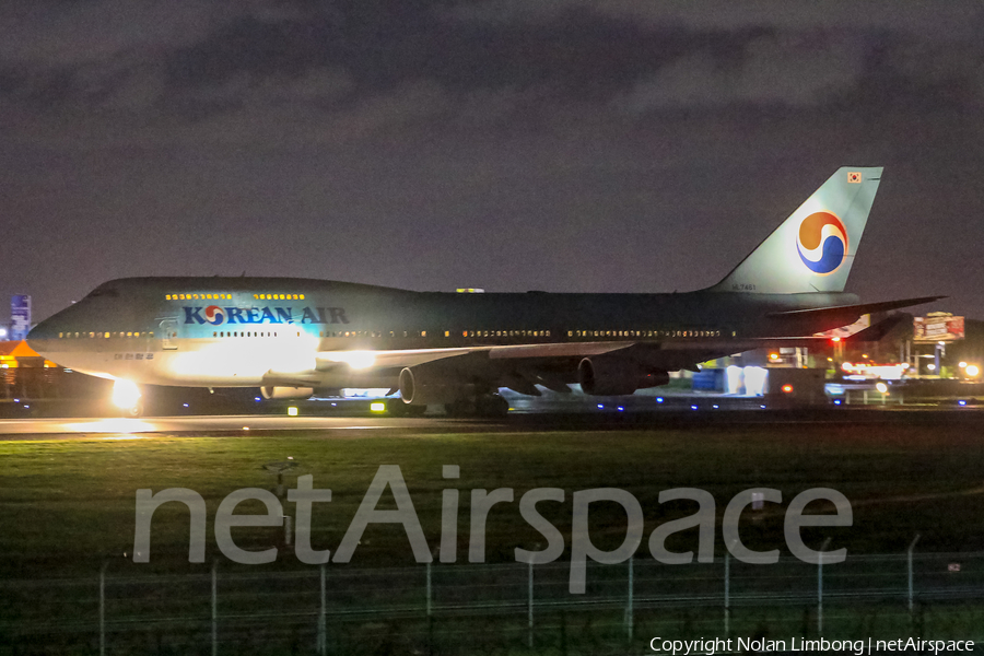 Korean Air Boeing 747-4B5 (HL7461) | Photo 486467