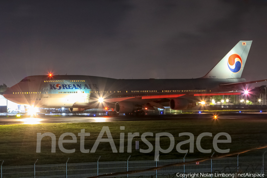 Korean Air Boeing 747-4B5 (HL7461) | Photo 486470
