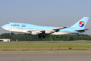 Korean Air Boeing 747-4B5 (HL7461) at  Milan - Malpensa, Italy