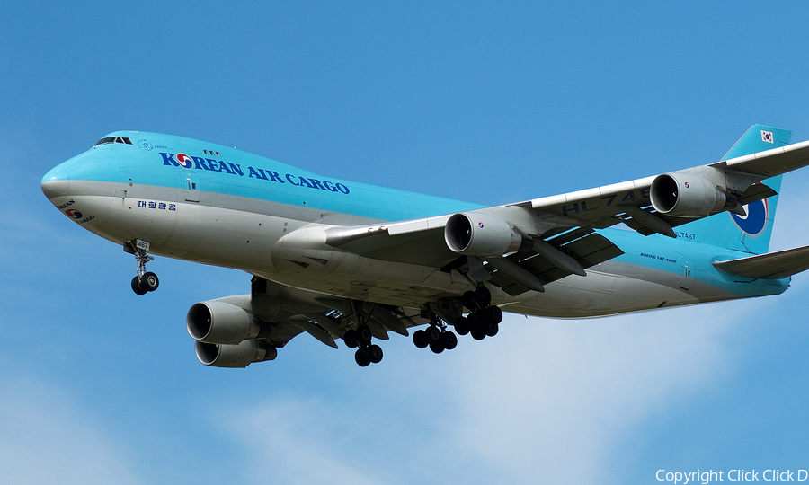 Korean Air Cargo Boeing 747-4B5F (HL7467) | Photo 921