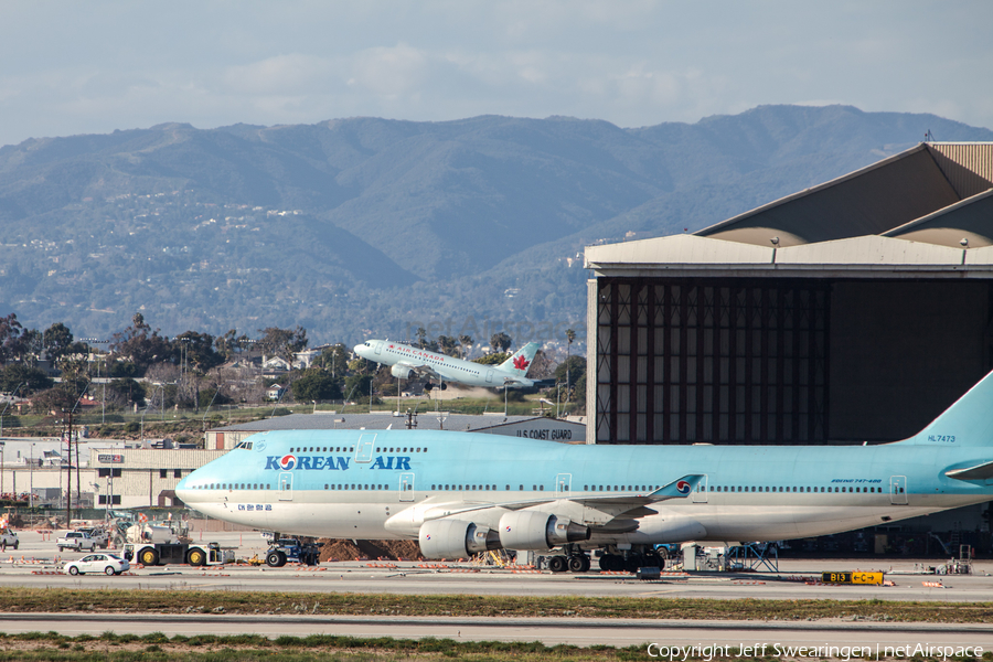 Korean Air Boeing 747-4B5 (HL7473) | Photo 38162