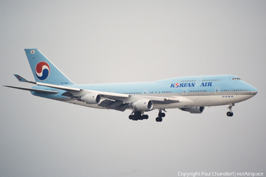 Korean Air Cargo Boeing 747-4B5F (HL7482) | Photo 72745