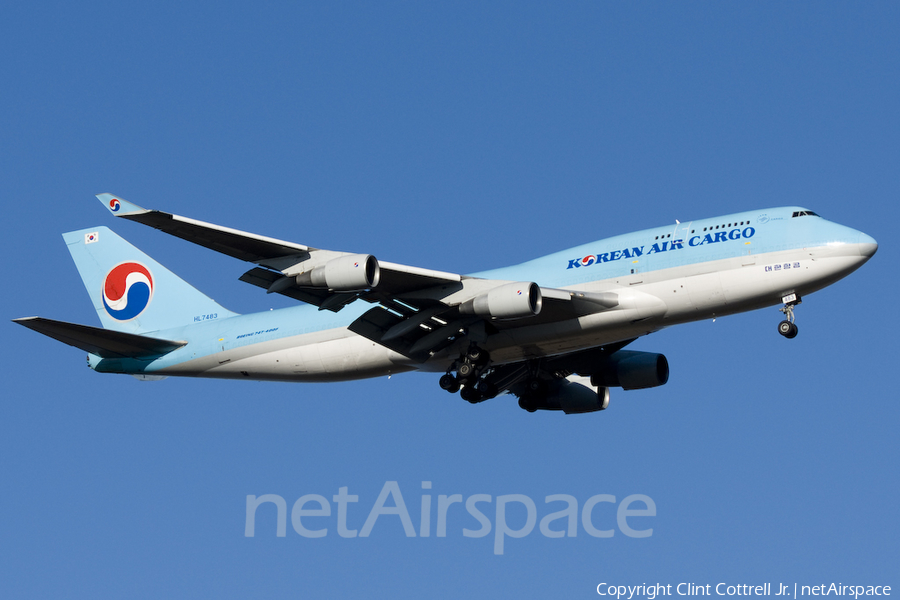 Korean Air Cargo Boeing 747-4B5(BCF) (HL7483) | Photo 39646