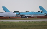 Korean Air Cargo Boeing 747-4B5(BCF) (HL7484) at  Oscoda–Wurtsmith, United States