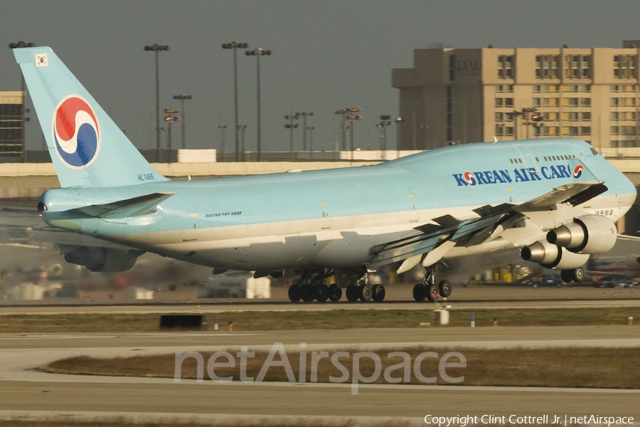 Korean Air Cargo Boeing 747-4B5F (HL7485) | Photo 39650