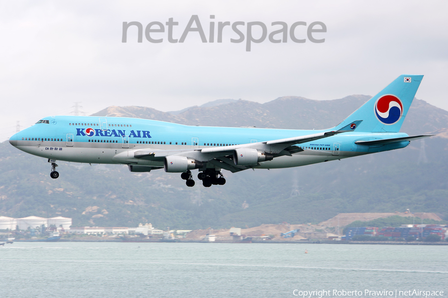 Korean Air Boeing 747-4B5 (HL7492) | Photo 359132