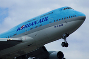 Korean Air Boeing 747-4B5 (HL7492) at  Los Angeles - International, United States