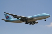 Korean Air Cargo Boeing 747-4B5F (HL7497) at  New Delhi - Indira Gandhi International, India