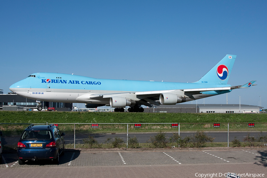 Korean Air Cargo Boeing 747-4B5(ERF) (HL7499) | Photo 358507