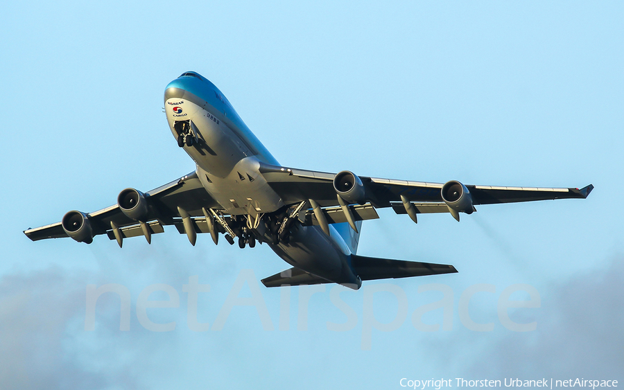 Korean Air Cargo Boeing 747-4B5(ERF) (HL7499) | Photo 411358