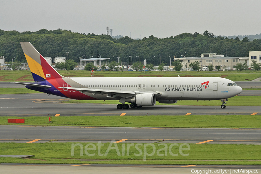 Asiana Airlines Boeing 767-38E (HL7506) | Photo 379085