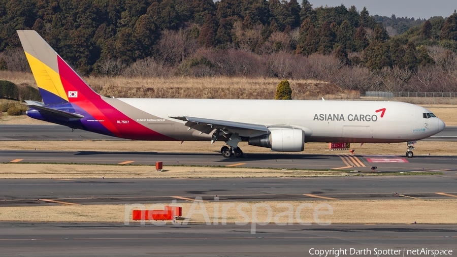 Asiana Airlines Boeing 767-38E(ER) (HL7507) | Photo 205207