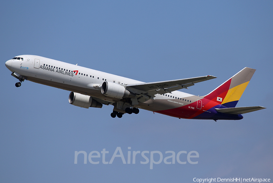 Asiana Airlines Boeing 767-38E (HL7515) | Photo 338932