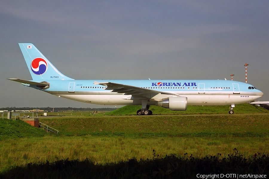 Korean Air Airbus A300B4-622R (HL7523) | Photo 284329
