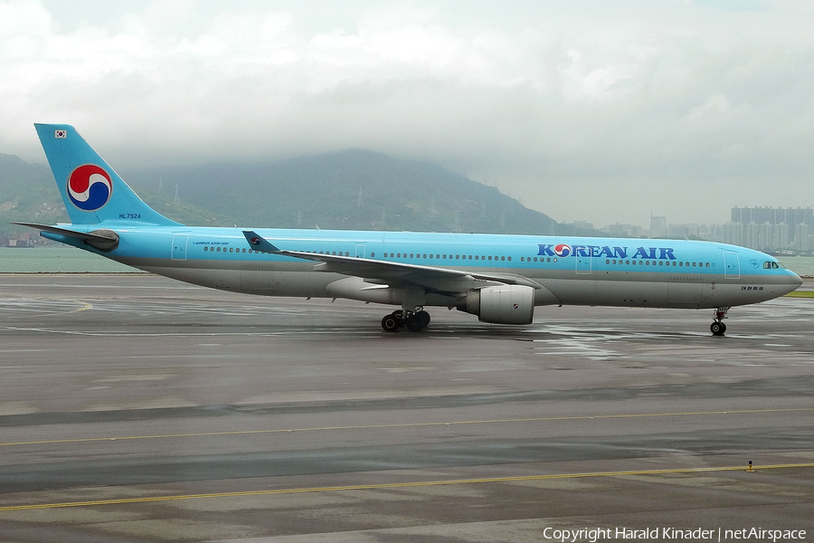Korean Air Airbus A330-322 (HL7524) | Photo 304119